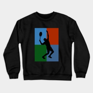 Tennis Grand Slam Courts Serve Crewneck Sweatshirt